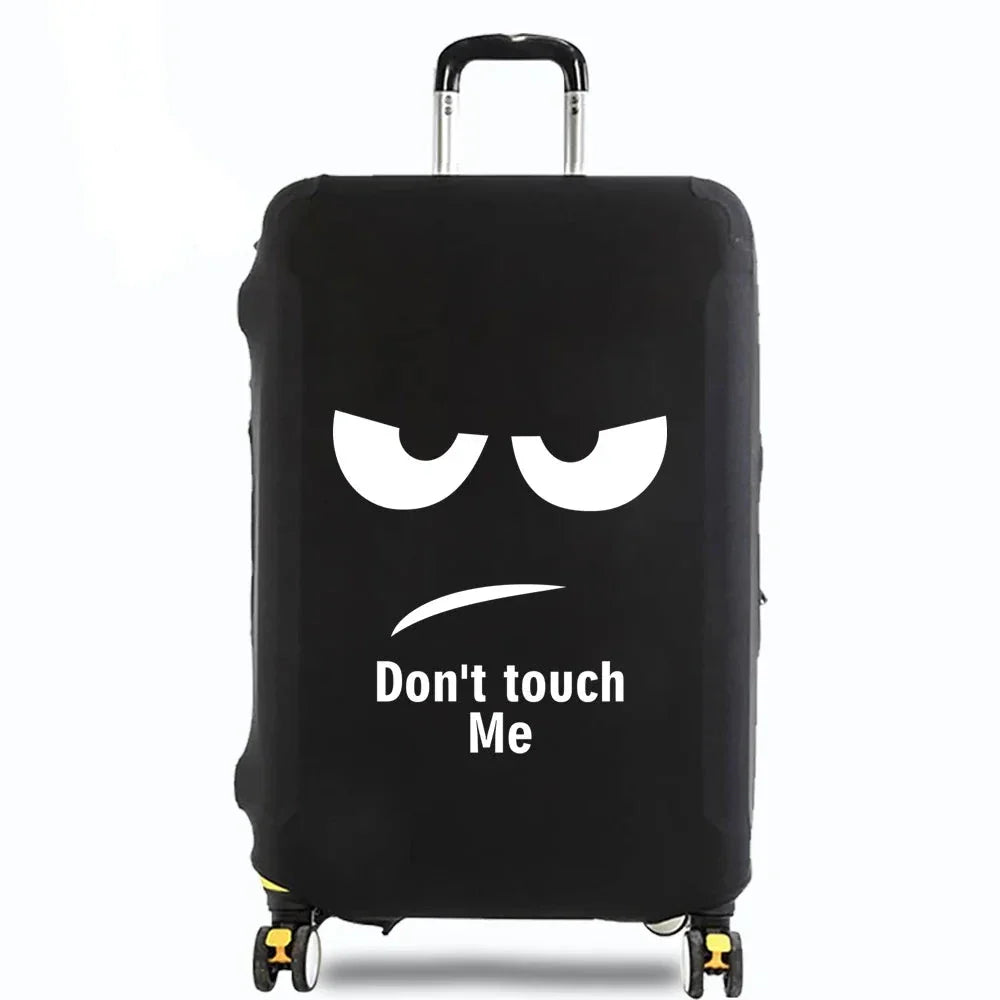 Housse valise noire, ajustée et protectrice