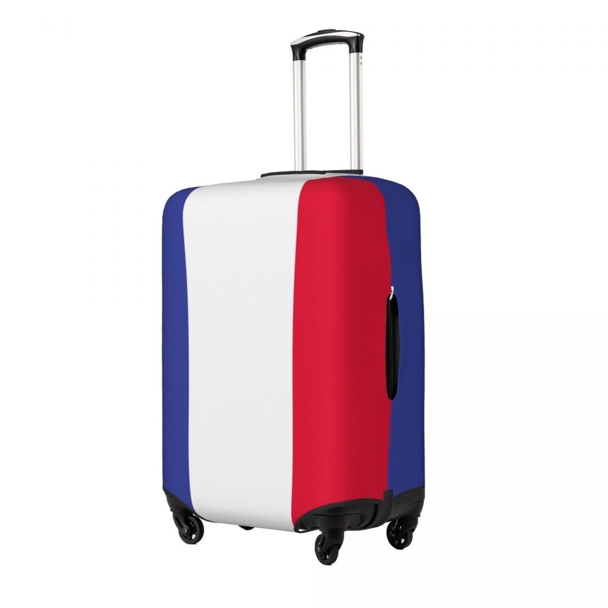 Housse valise taille S avec drapeau français