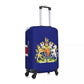 Housse valise drapeau Royaume-Uni sur fond blanc