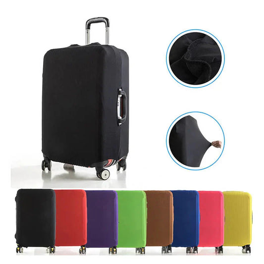 Housse de valise montrant les ouvertures pour poignées