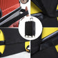 Housse de valise extensible sur une valise à roulettes