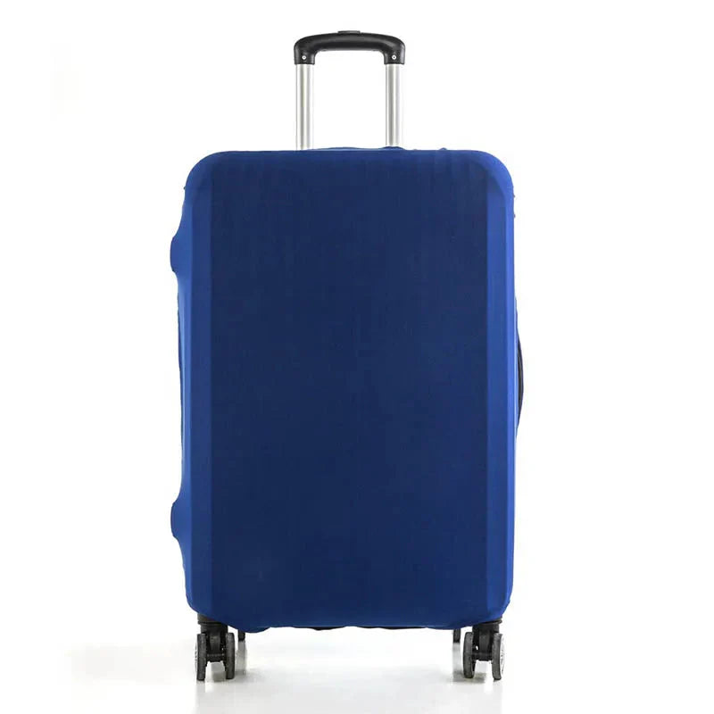 Housse bleu marine pour valise XL, vue de face