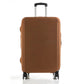 Housse marron pour valise XL, vue latérale