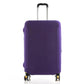 Housse violette pour valise XL, vue latérale