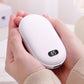 Gros plan sur le port USB du chauffe-mains portable