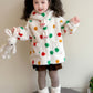 Veste en laine douce pour enfant, design amusant