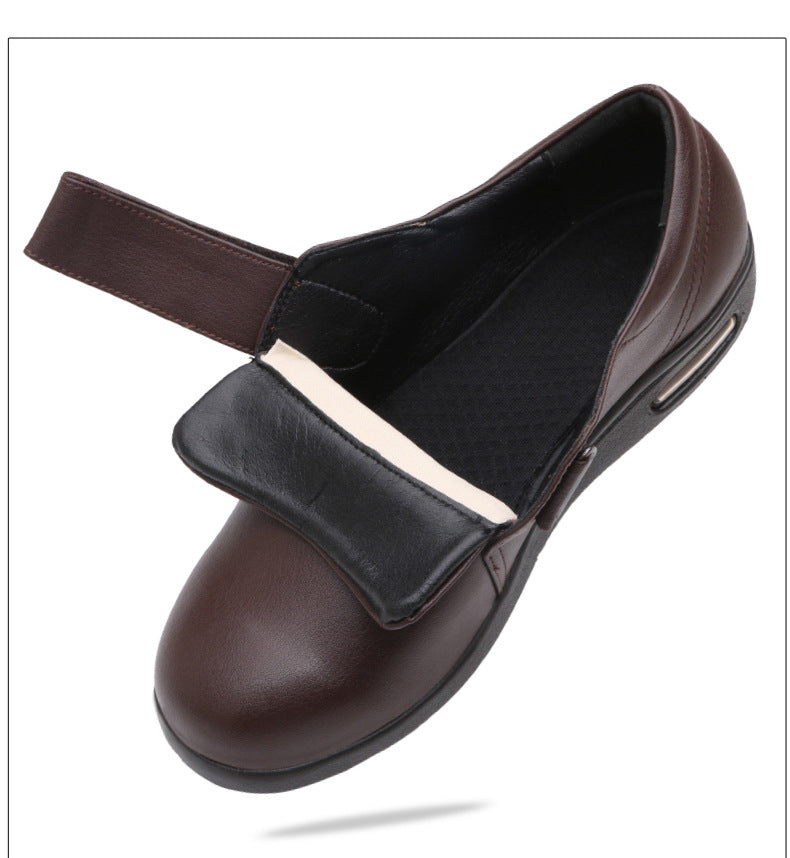 Chaussure orthopédique avec semelle antidérapante