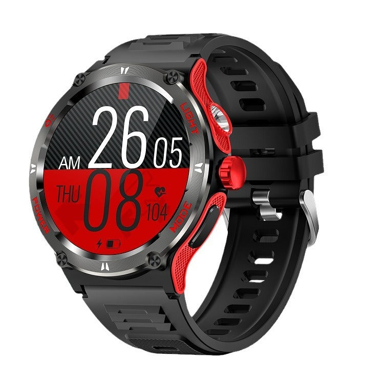 Écran de la montre affichant le suivi de fréquence cardiaque