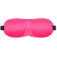 Masque de sommeil rose, confortable même les yeux ouverts