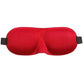 Masque de sommeil rouge, design 3D sans pression sur les yeux