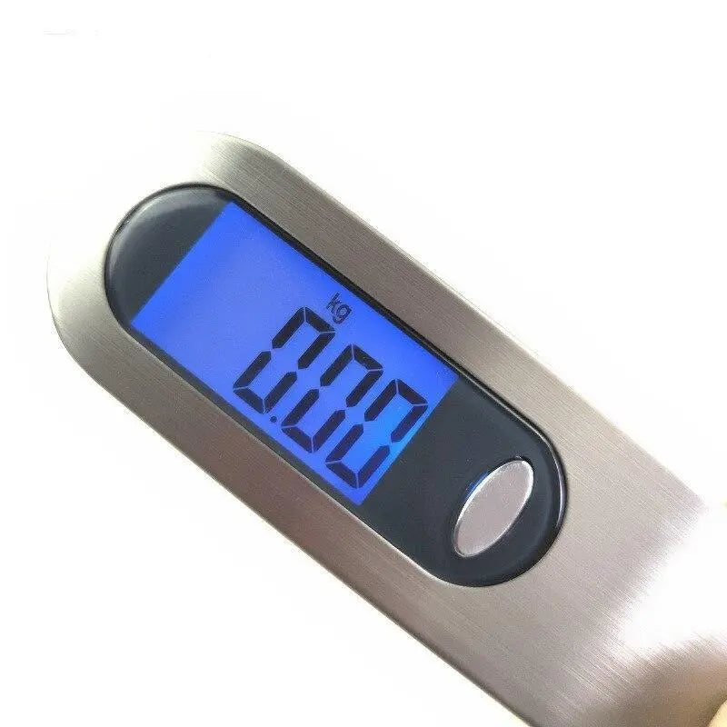 Pèse bagage numérique avec écran LCD allumé