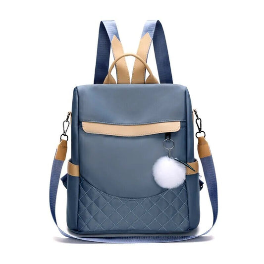 Sac à dos antivol bleu ciel, parfait pour le voyage