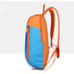 Petit sac à dos vert, compartiment principal ouvert
