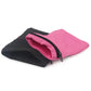 Vue rapprochée du tissu polyester de la pochette