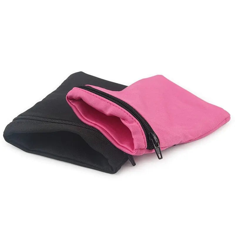 Vue rapprochée du tissu polyester de la pochette