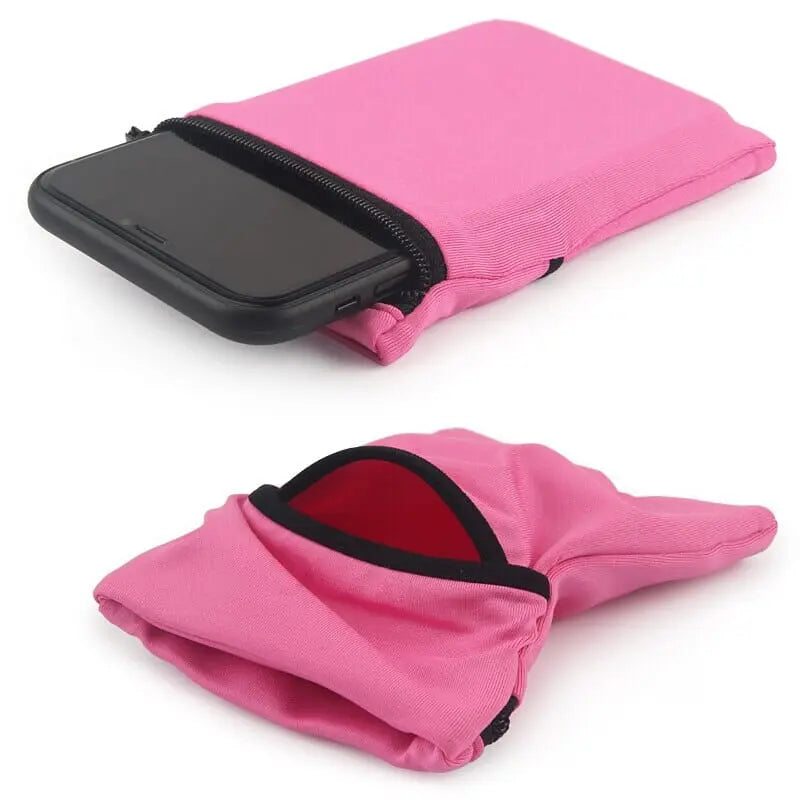 Pochette de voyage portée sous un vêtement