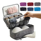Pochette compacte en nylon avec poignée de transport