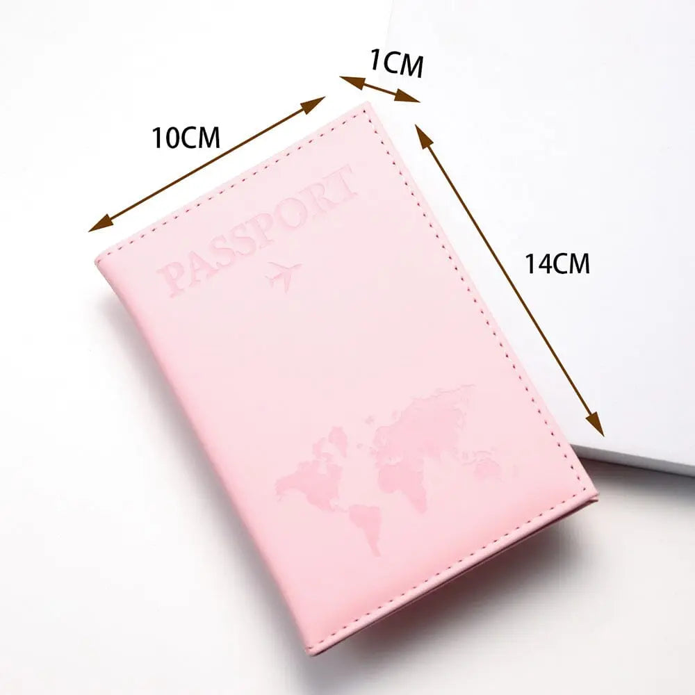 Intérieur de l'étui avec compartiments pour cartes et passeport