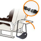 Sangle ajustable du repose-pieds montrant la longueur réglable