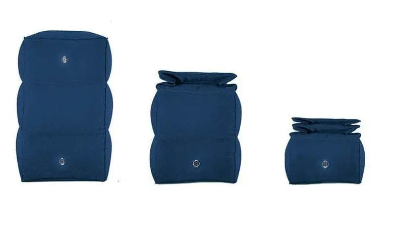 Coussin de voyage réglable avec trois niveaux de hauteur