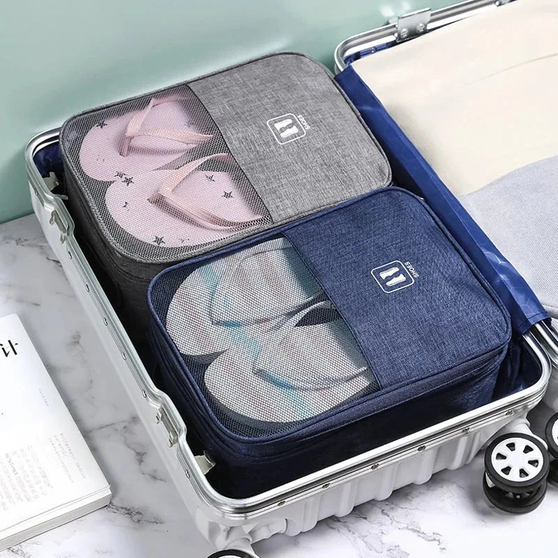 Sac à chaussures avec poignée, idéal pour le voyage