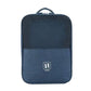Sac à chaussures bleu marine, design élégant et pratique