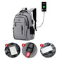 Sac à dos avec port USB et trou pour écouteurs