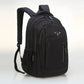 Sac à dos noir, dimensions 47x33x17 cm, tissu imperméable