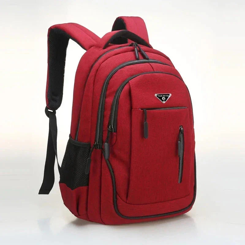Sac à dos rouge, idéal pour les voyages et le quotidien