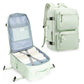 Sac à dos vert clair, compact et compatible easyJet