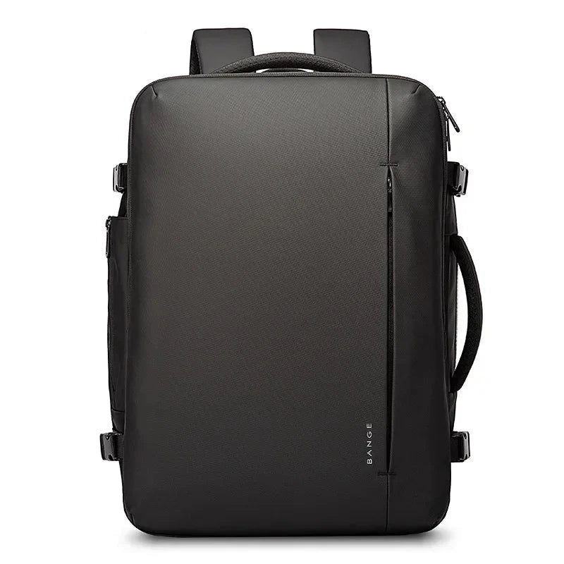 Sac à dos noir avec ouverture valise à 180 degrés