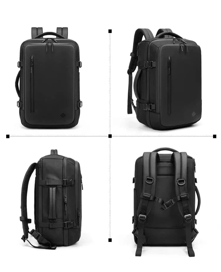 Petit aspirateur inclus pour extraire l'air du sac