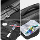 Sac à dos en position compressée pour un gain de place maximal