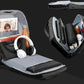 Détail du port USB intégré sur le sac à dos
