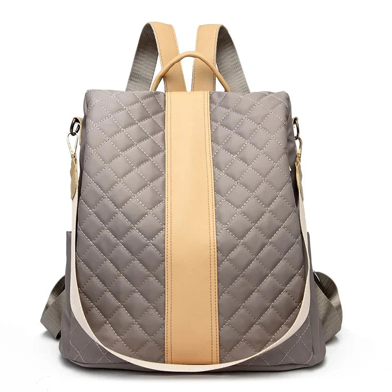 Sac à dos chic avec design matelassé et bandoulière
