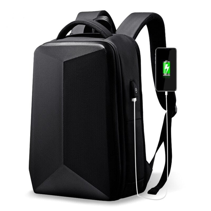 Sac à dos antivol avec coque rigide et port USB intégré