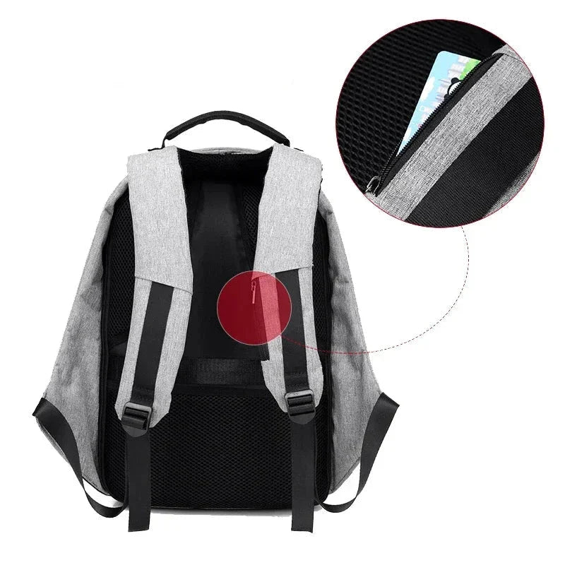 Dos du sac à dos avec sangle pour bagage et tissu respirant