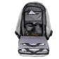 Sac à dos antivol avec fermeture cachée et port USB intégré