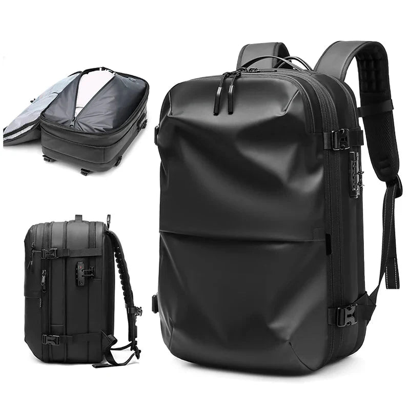 Vue arrière du sac à dos avec dos ergonomique