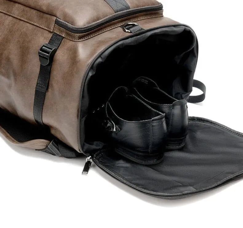 Sac à dos antivol vintage avec cadenas intégré
