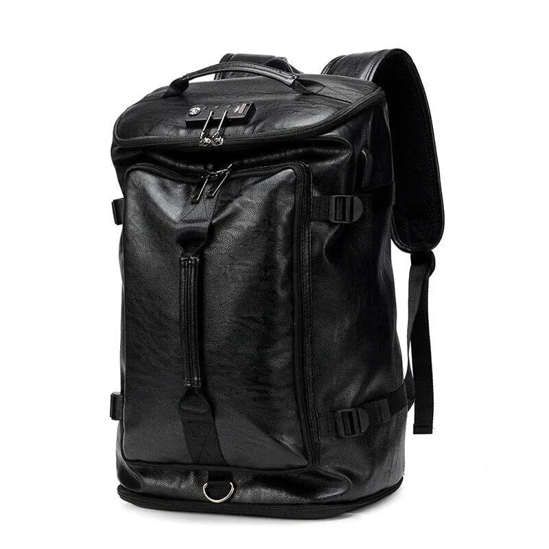 Sac à dos noir avec design moderne et pratique