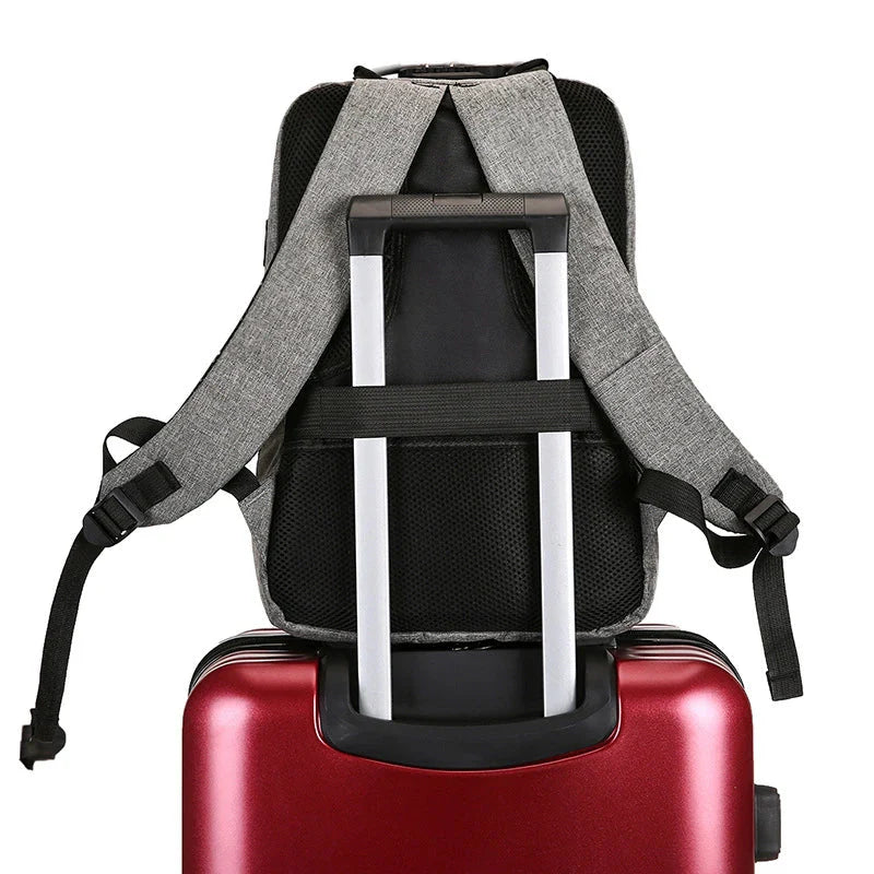 Sac à dos antivol avec serrure à code intégrée