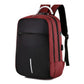 Sac à dos rouge avec espace pour accessoires essentiels