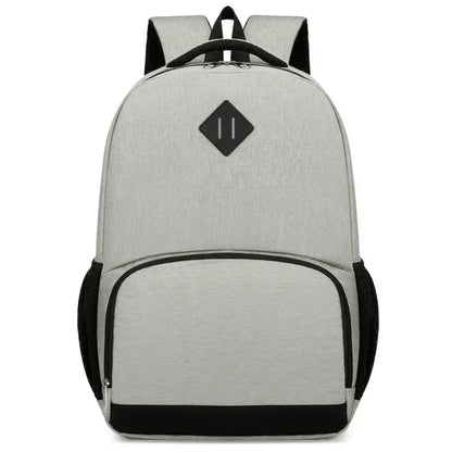 Sac à dos gris avec dimensions 46x15x32 cm