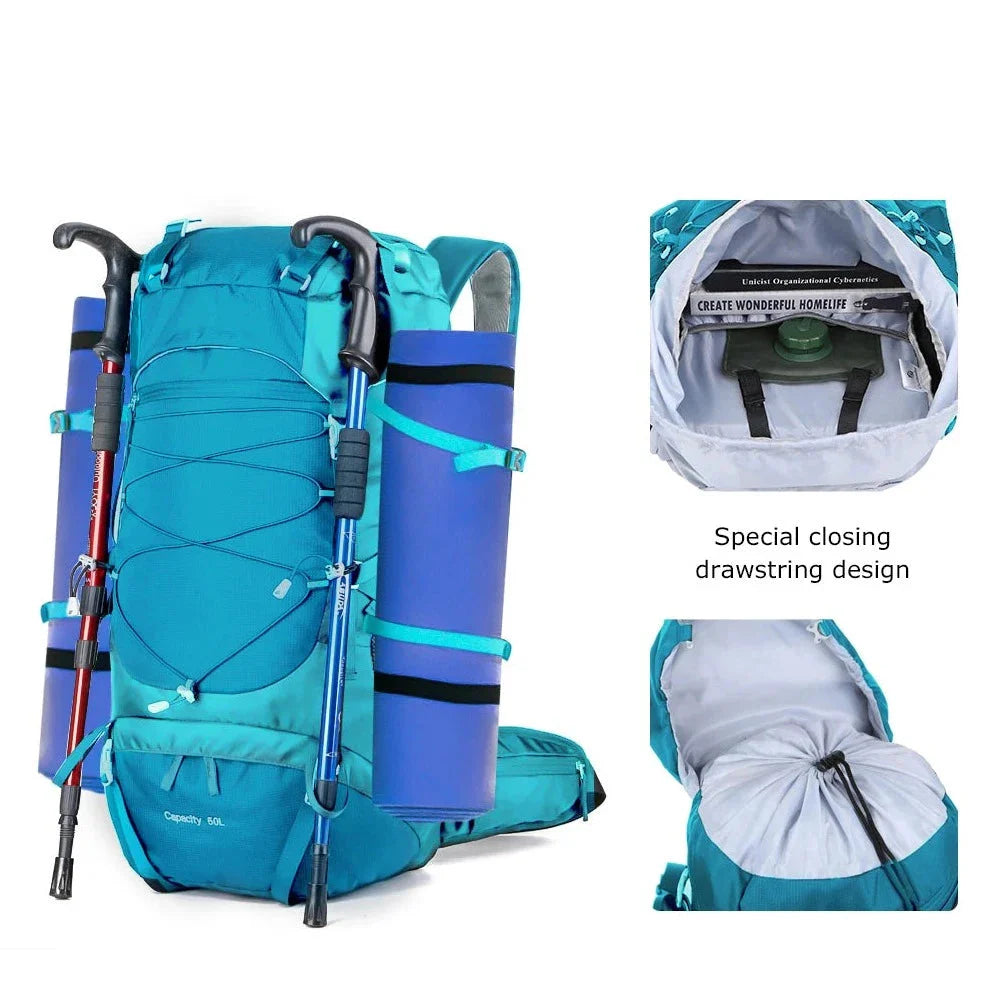 Compartiments spacieux du sac à dos pour organisation optimale