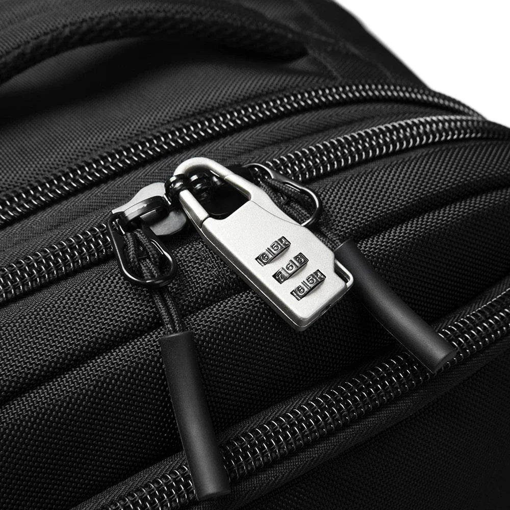 Sac à dos extensible avec fermetures éclair robustes