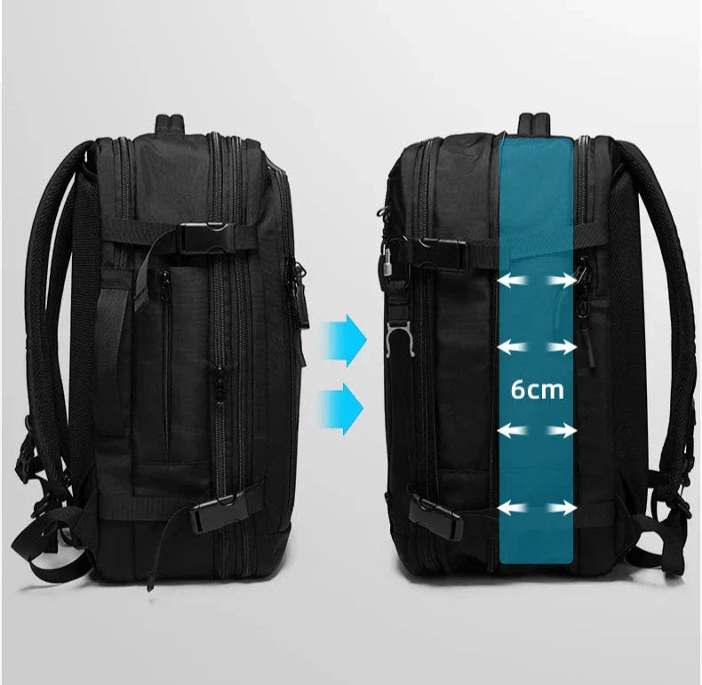 Vue arrière du sac montrant les bretelles rembourrées