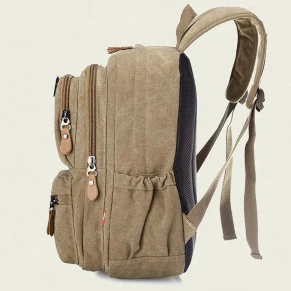Détails des bretelles ajustables du sac à dos