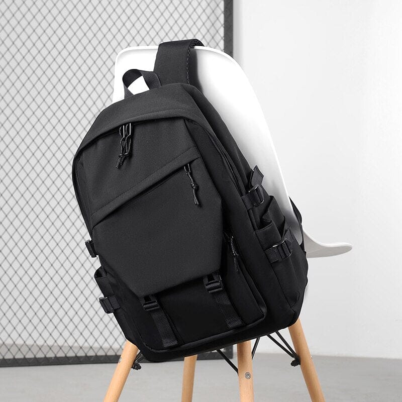 Détail du tissu imperméable du sac à dos moderne