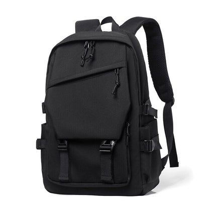 Sac à dos noir avec design minimaliste et pratique